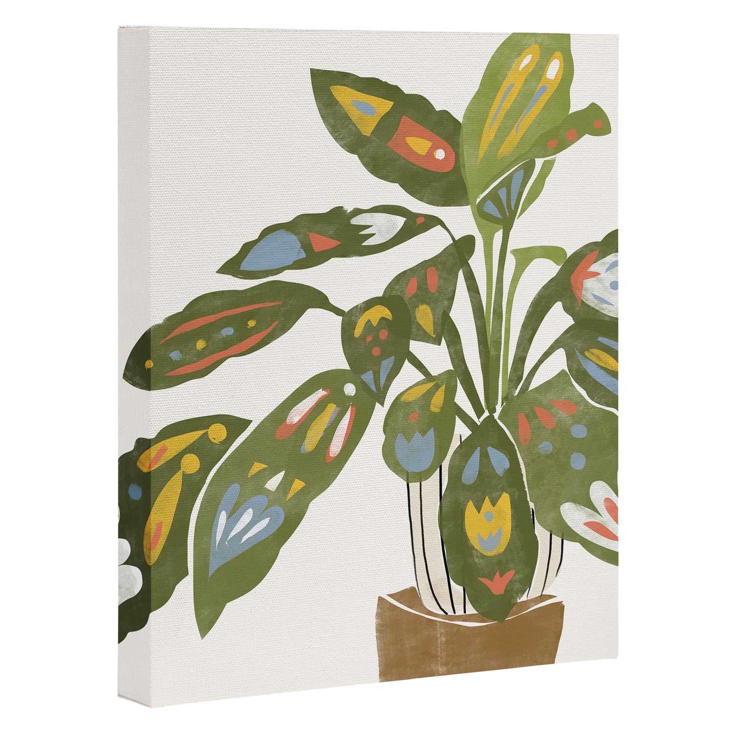 Scandinavian Plant Canvas Print Gallery Image 3