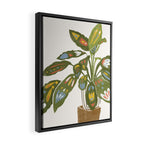 Scandinavian Plant Framed Canvas Print Gallery Image 2
