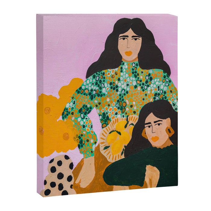 Sisters Canvas Print Gallery Image 1