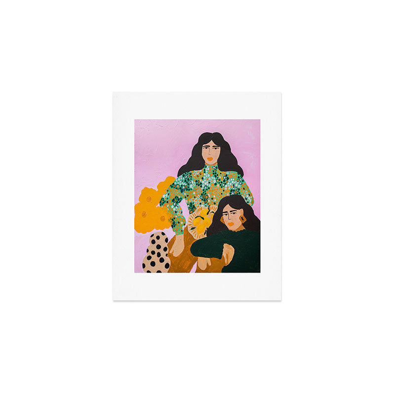 Sisters Art Print Gallery Image 1