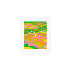Sixties Landscape Art Print Gallery Image 1