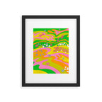 Sixties Landscape Framed Art Print Gallery Image 5