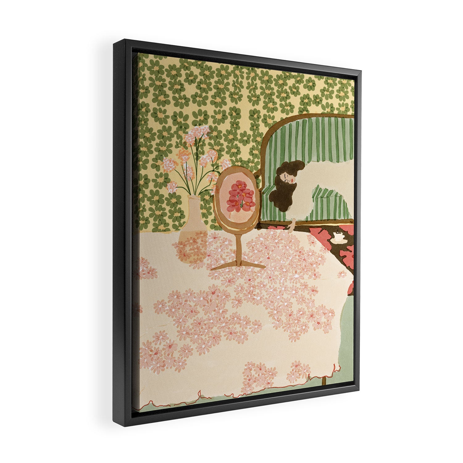 Sleeping Beauty II Framed Canvas Print Gallery Image 2