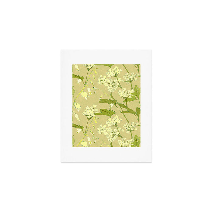 Snowdrop (Beige) Art Print Gallery Image 1