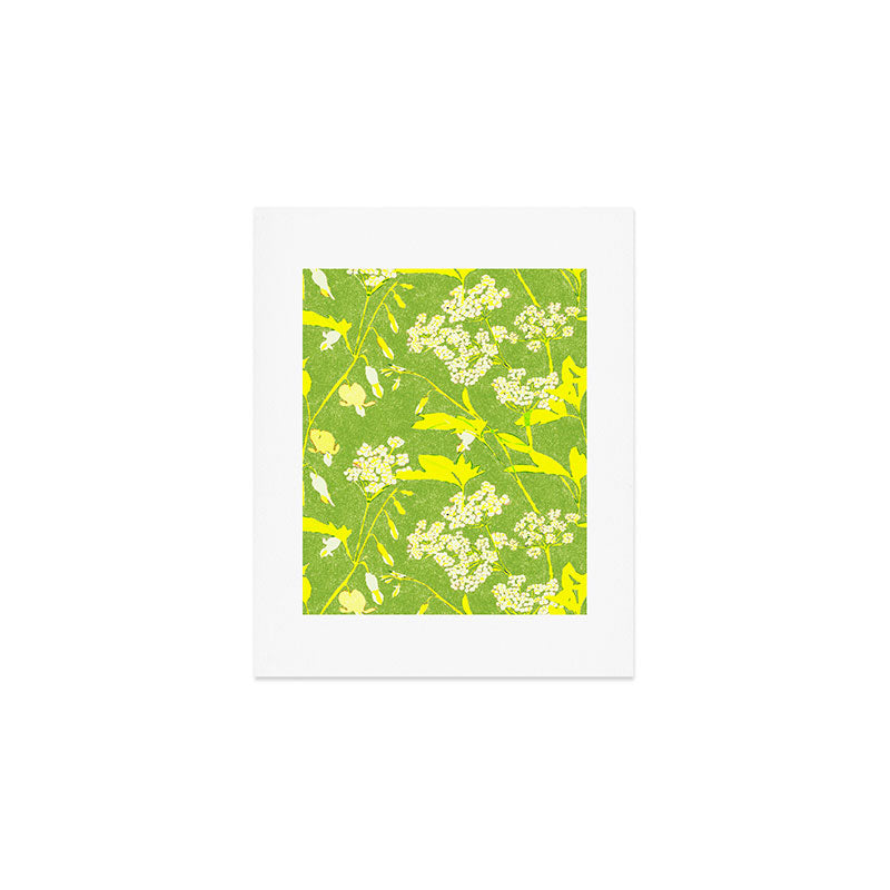 Snowdrop (green) Art Print Gallery Image 1