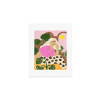 Spending time with my plants Art Print Gallery Image 1