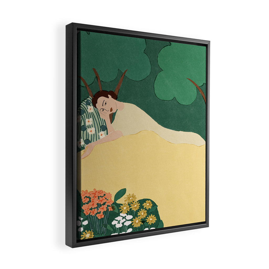 Spring  Framed Canvas Print Gallery Image 2