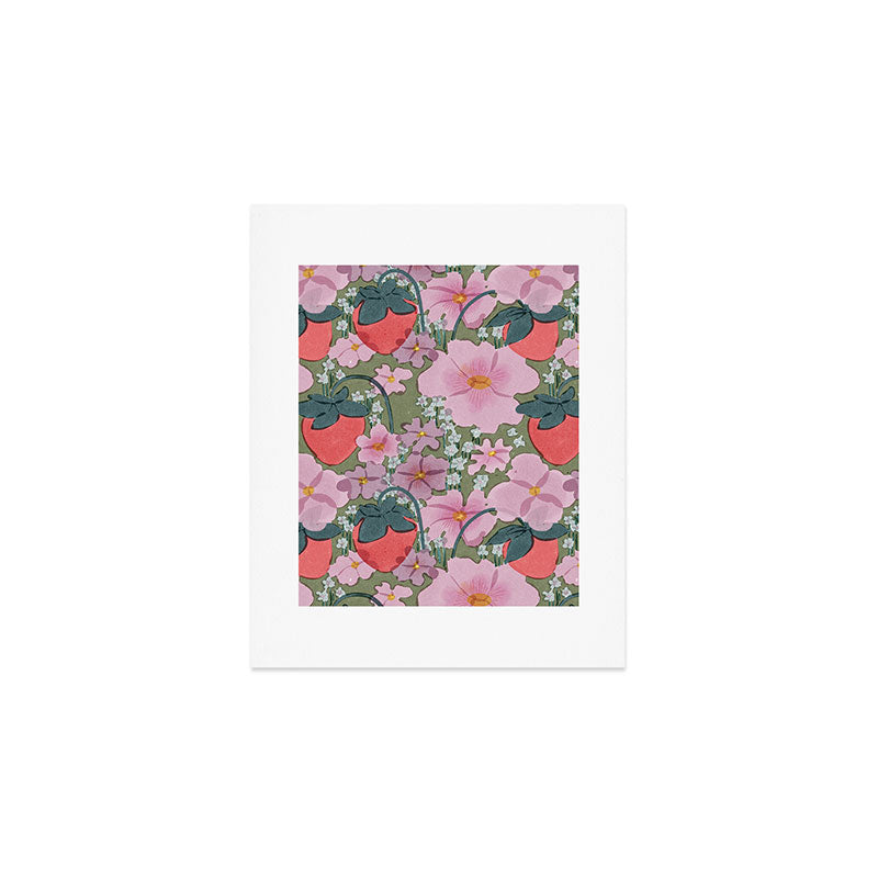 strawberry fields II Art Print Gallery Image 1