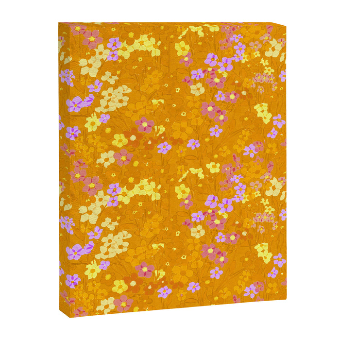 Summer Garden (Orange) Canvas Print Gallery Image 1