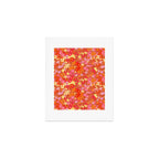 Summer Garden (Red) Art Print Gallery Image 1