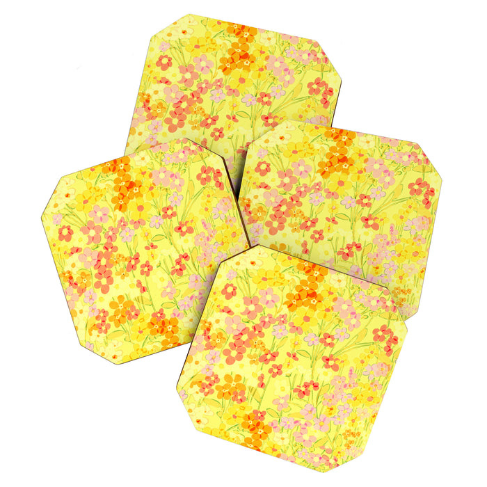 Summer Garden (Yellow) Coaster Gallery Image 1