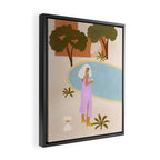 Summer Plans Framed Canvas Print Gallery Image 2