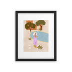Summer Plans Framed Art Print Gallery Image 6