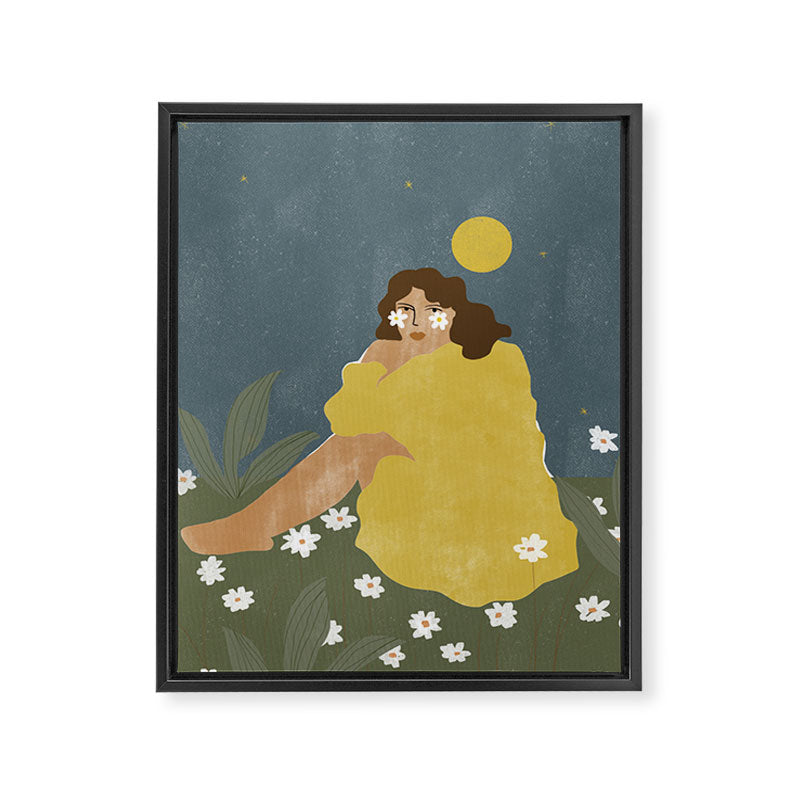 Sun don't shine Framed Canvas Print Gallery Image 6