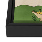 Sun in her hands Framed Canvas Print Gallery Image 3