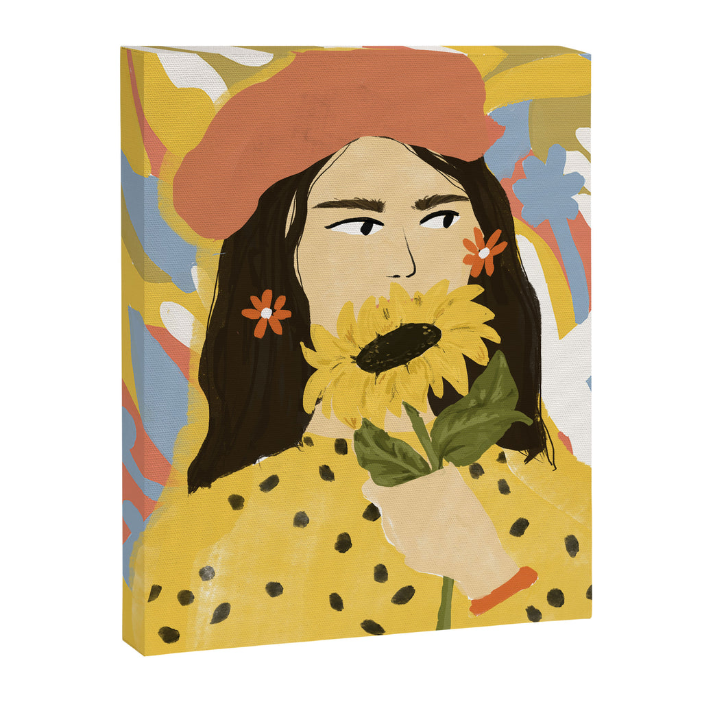 Sunflowers In Your Face Canvas Print Gallery Image 6