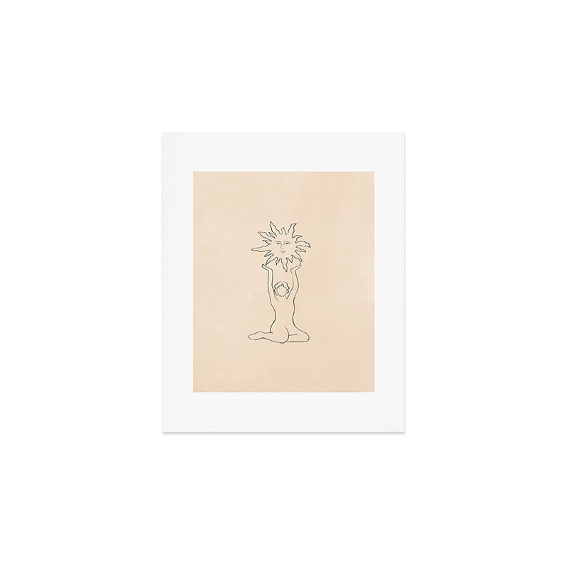 Sunshine in my Hands Art Print Gallery Image 1