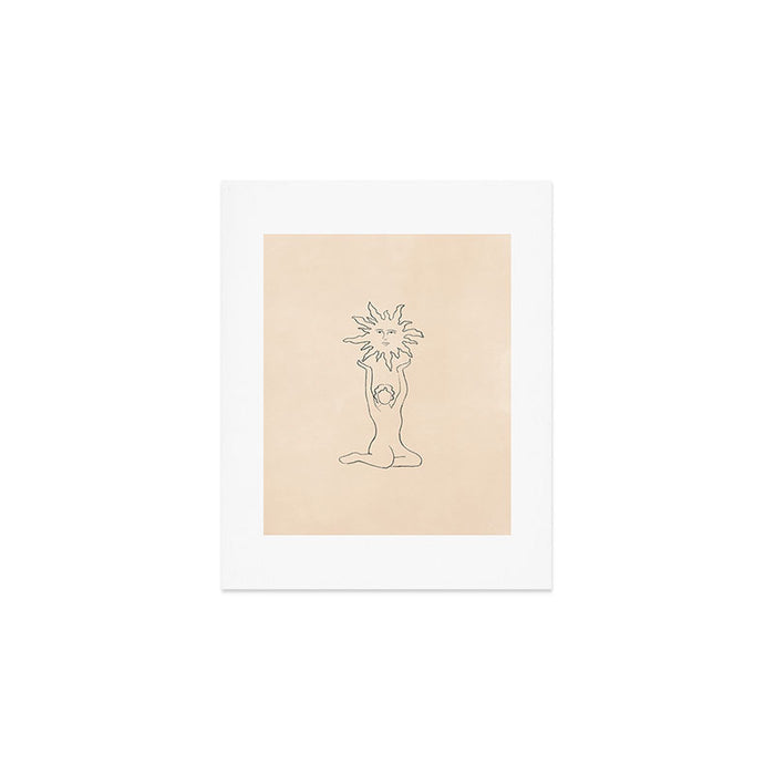 Sunshine in my Hands Art Print Gallery Image 1
