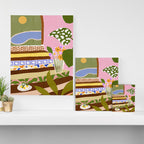Swimming Pool Canvas Print Gallery Image 3