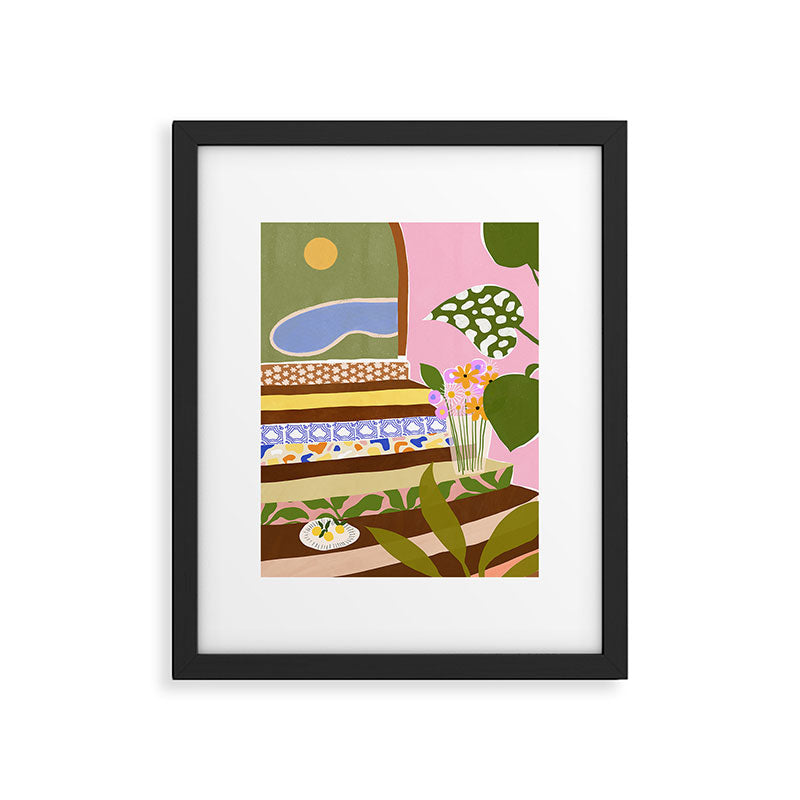 Swimming Pool Framed Art Print Gallery Image 4