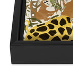 Th Jungle Life Framed Canvas Print Gallery Image 3