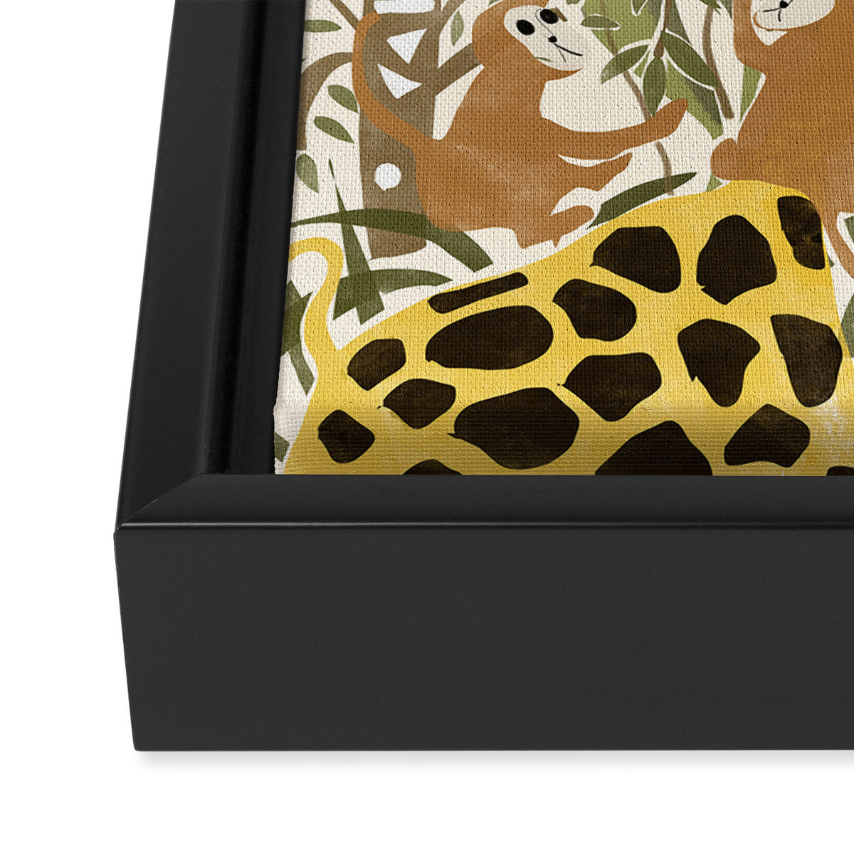 Th Jungle Life Framed Canvas Print Gallery Image 3