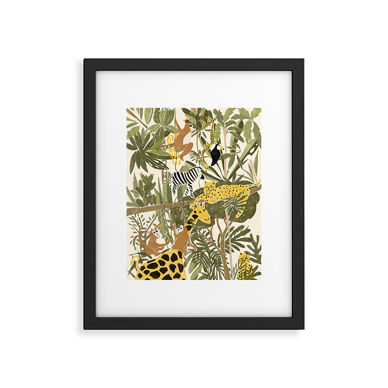 Th Jungle Life Framed Art Print Gallery Image 5