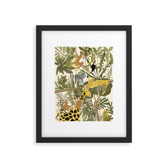 Th Jungle Life Framed Art Print Gallery Image 1