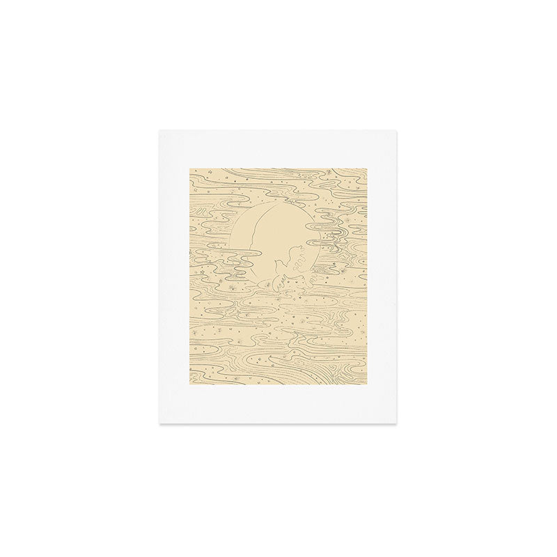 The Bird And The Moon Art Print Gallery Image 1