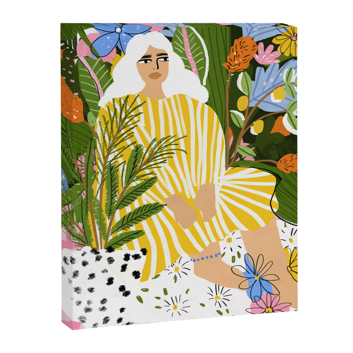 The Jungle Lady Canvas Print Gallery Image 1