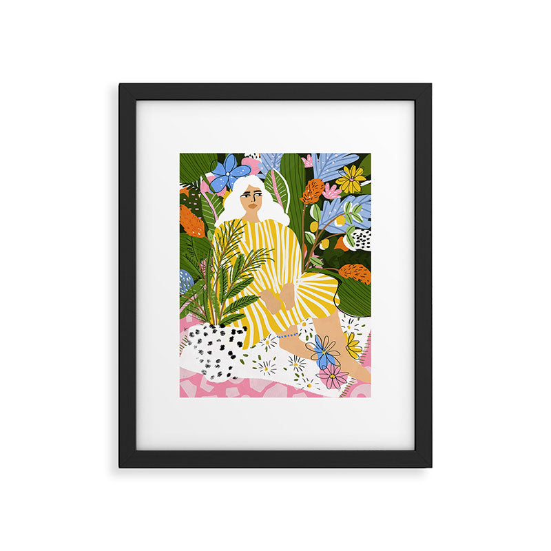 The Jungle Lady Framed Art Print Gallery Image 5