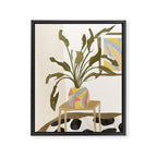 The Plant Room Framed Canvas Print Gallery Image 6
