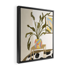 The Plant Room Framed Canvas Print Gallery Image 2
