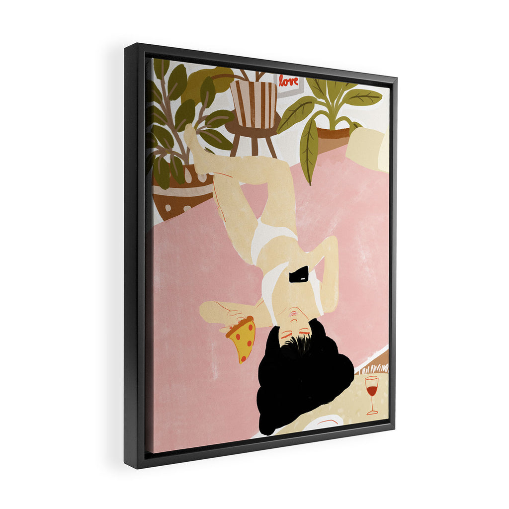 This is life Framed Canvas Print Gallery Image 2