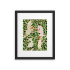 Tomato Girl Summer (BEIGE) Framed Art Print Gallery Image 5
