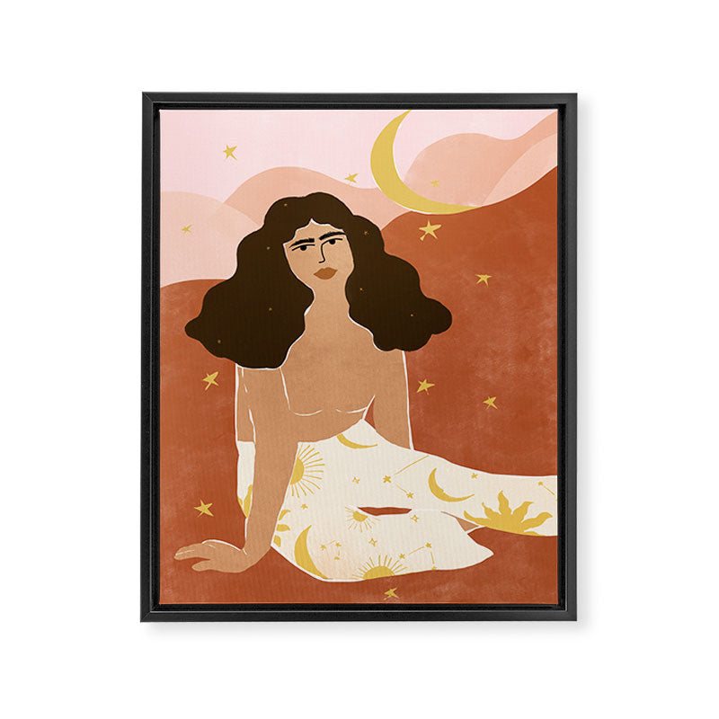 Universe Has Your Back Framed Canvas Print Gallery Image 6