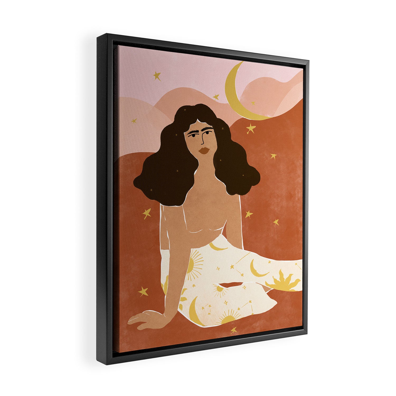 Universe Has Your Back Framed Canvas Print Gallery Image 2