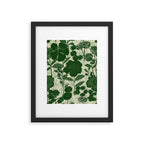 Vintage Grandma's Garden Framed Art Print Gallery Image 5