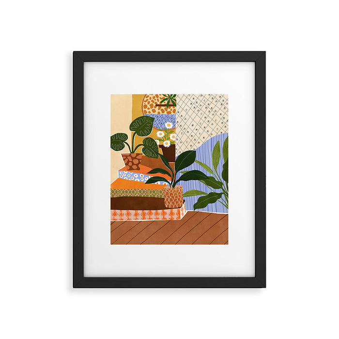 Vintage Staircase Framed Art Print Gallery Image 1
