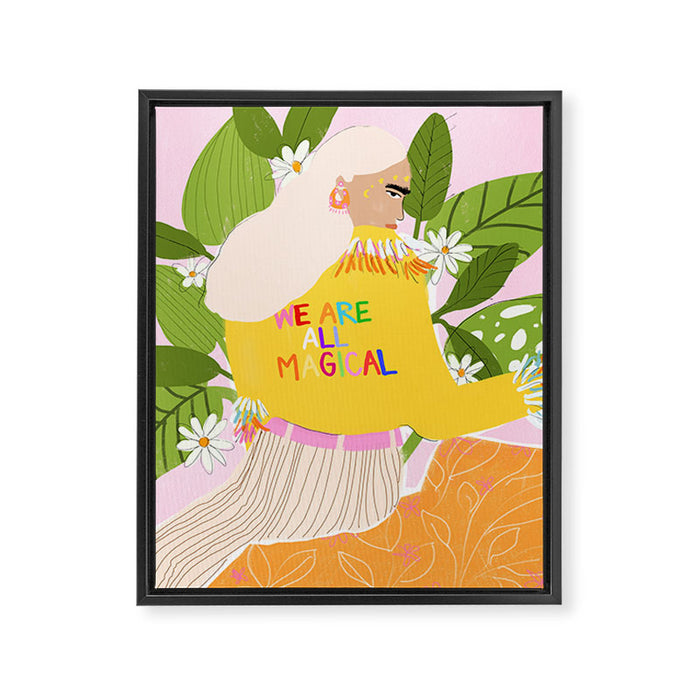 We are magical Framed Canvas Print Gallery Image 1