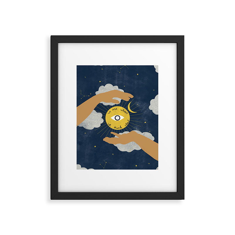 We Are What We Think About Framed Art Print Gallery Image 5
