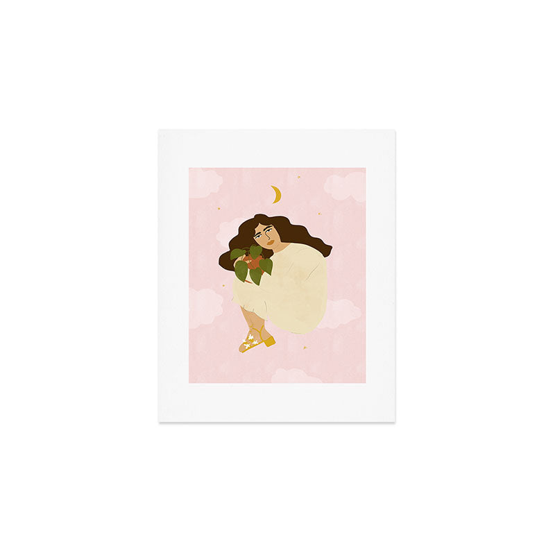 When You Have Strong Connection With Plants Art Print Gallery Image 1