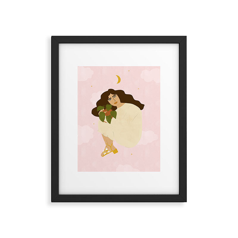When You Have Strong Connection With Plants Framed Art Print Gallery Image 5