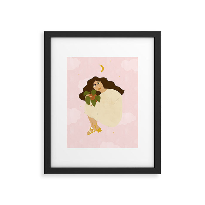 When You Have Strong Connection With Plants Framed Art Print Gallery Image 1