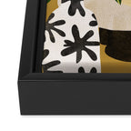 Wine and Plants Framed Canvas Print Gallery Image 3