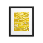 Yellow Garden Framed Art Print Gallery Image 5