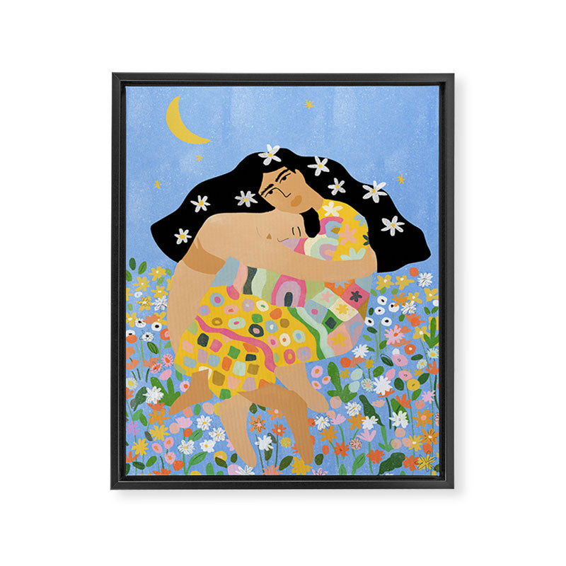 Yin Yang Framed Canvas Print Gallery Image 6