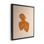 You Are Worthy Framed Canvas Print Gallery Image 2