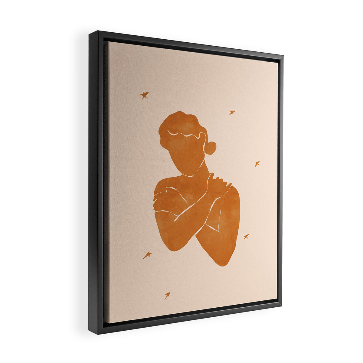 You Are Worthy Framed Canvas Print Gallery Image 2