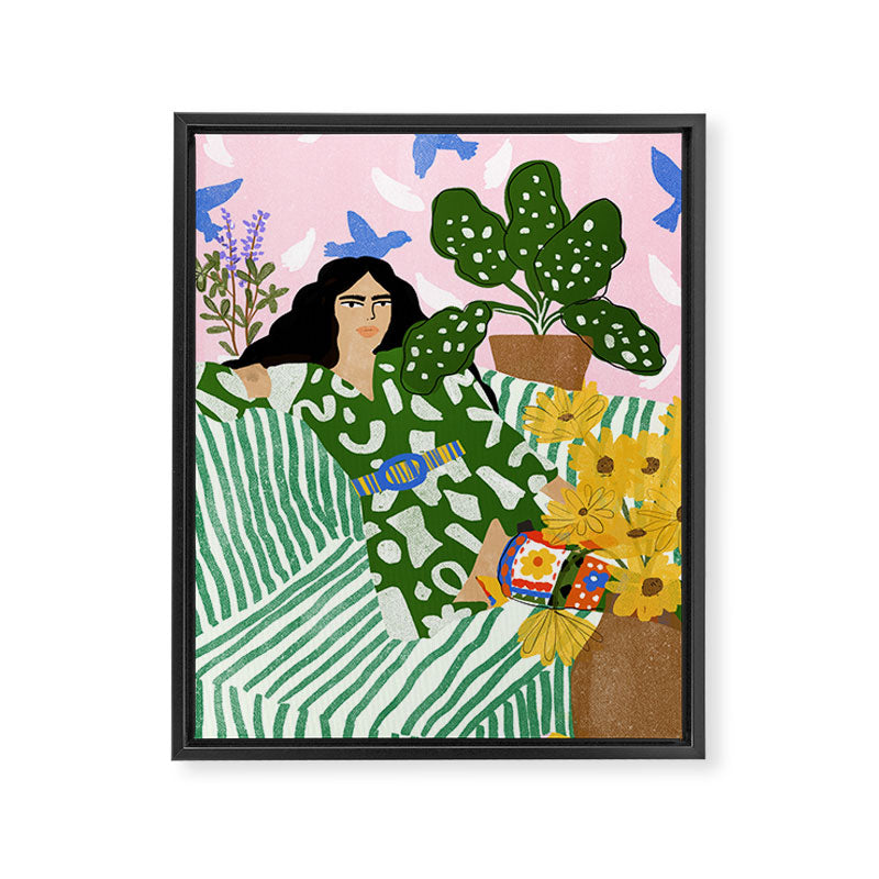 You Left Me Waiting Framed Canvas Print Gallery Image 6